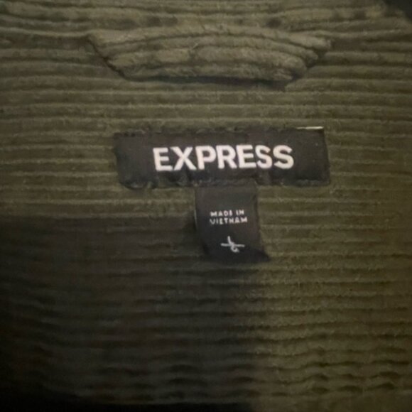 Corduroy Shirt (Green) - Picture 2 of 2